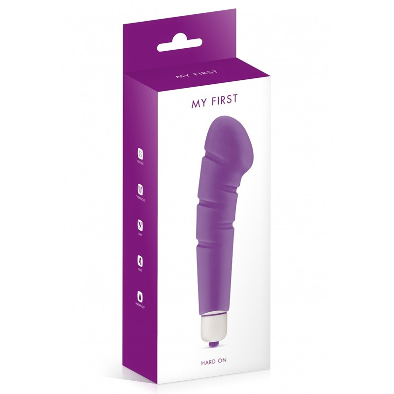 Vibrador Hard On Morado