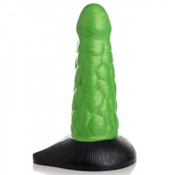 Dildo Reptil Radioactivo Verde