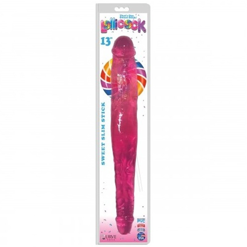 Dildo Doble Slim Stick 33 cm Rosa