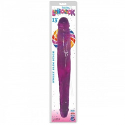 Dildo Doble Slim Stick 33 cm Morado