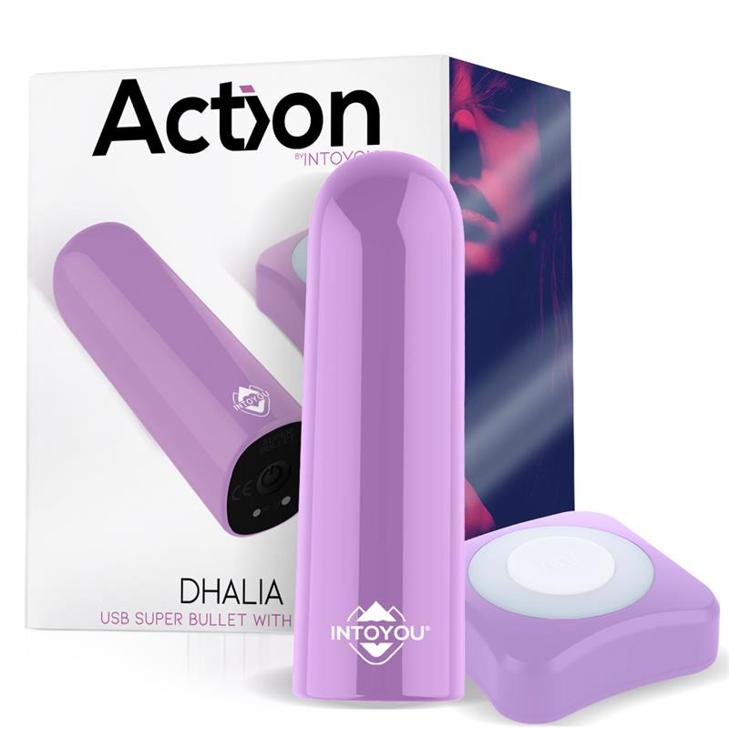 Dhalia Súper Bala Vibradora Púrpura