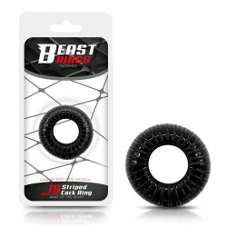 Anillo para el Pene Striped Negro