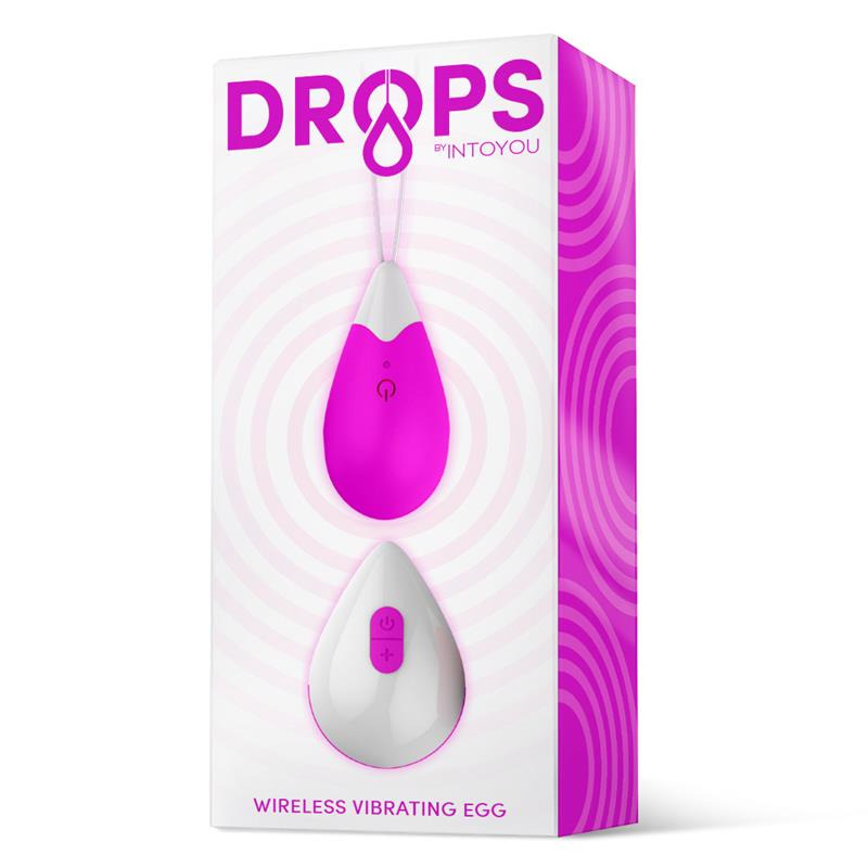 Drops Huevo Vibrador Púrpura