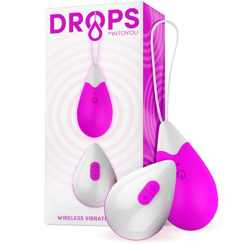 Drops Huevo Vibrador Púrpura