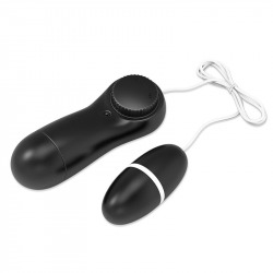 Laaso Huevo Vibrador Negro