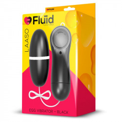 Laaso Huevo Vibrador Negro
