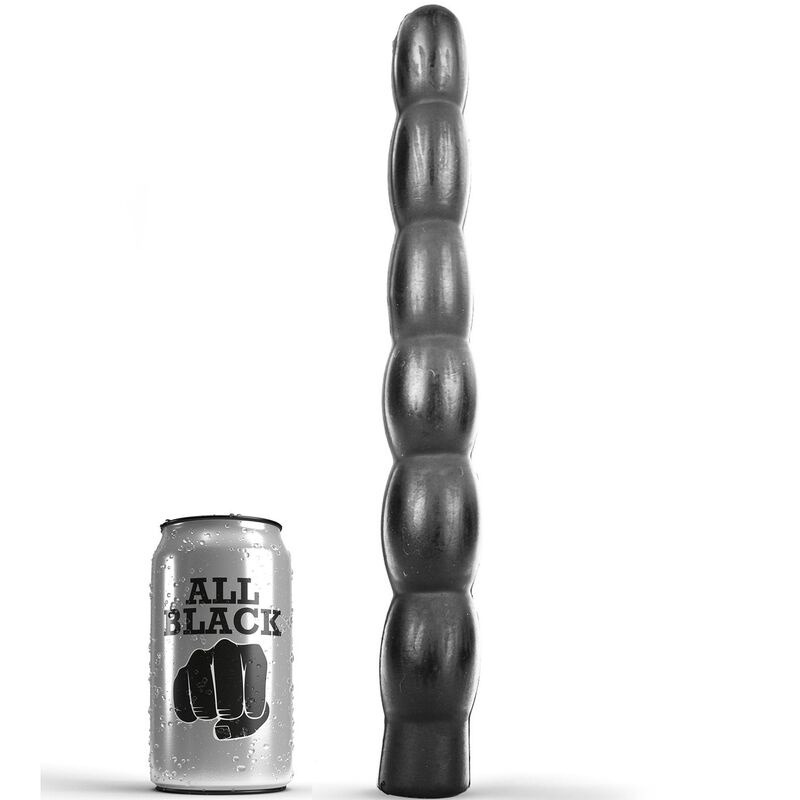 All Black Dildo Anal 32 cm