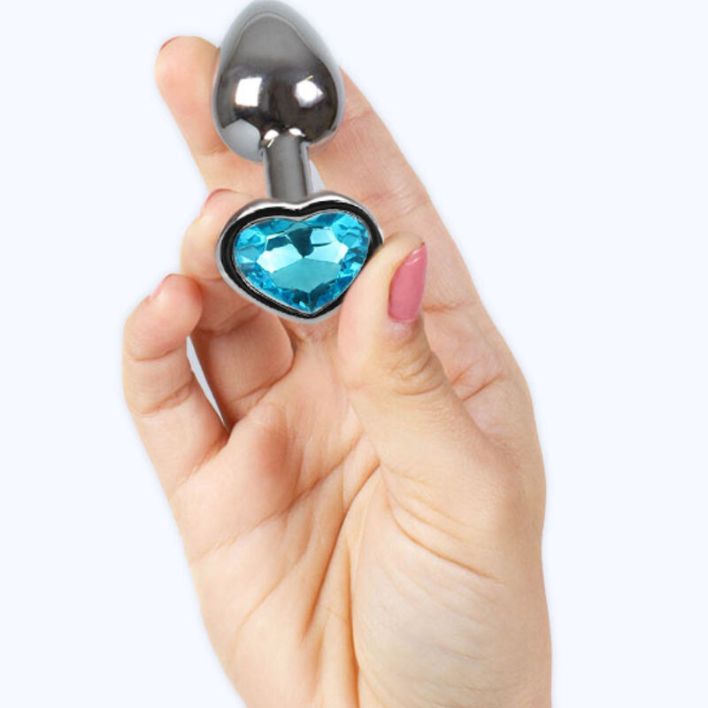 Plug Anal Corazón Azul