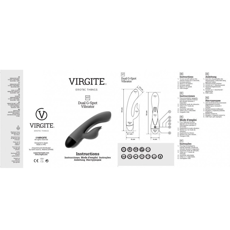 Vibrador V7 Morado