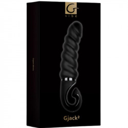 G-Jack2 Vibrador Bioskin Negro