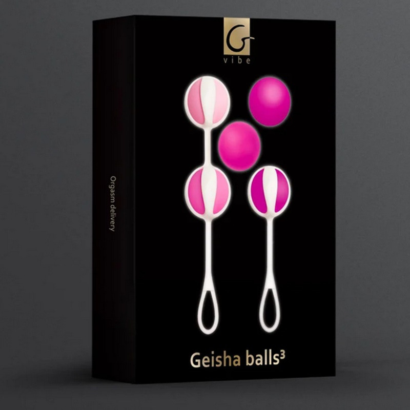 Bolas Chinas Geisha 3 Rosa