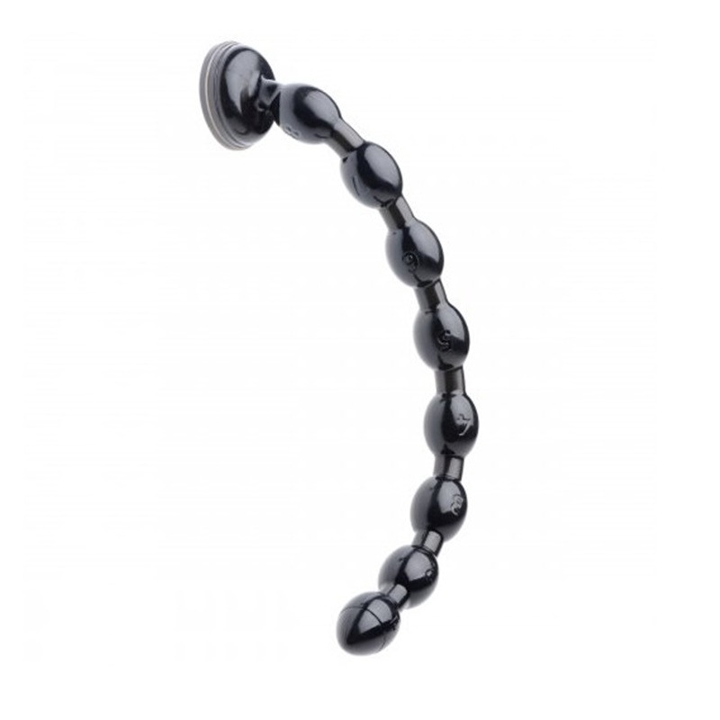 Dildo Ondas con Ventosa 50,8 cm Negro