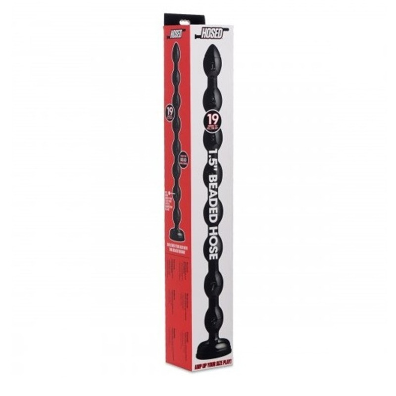 Dildo Ondas con Ventosa 50,8 cm Negro