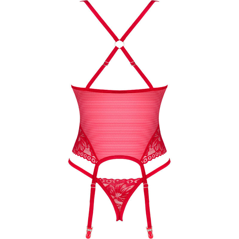 Lacelove Corset Rojo