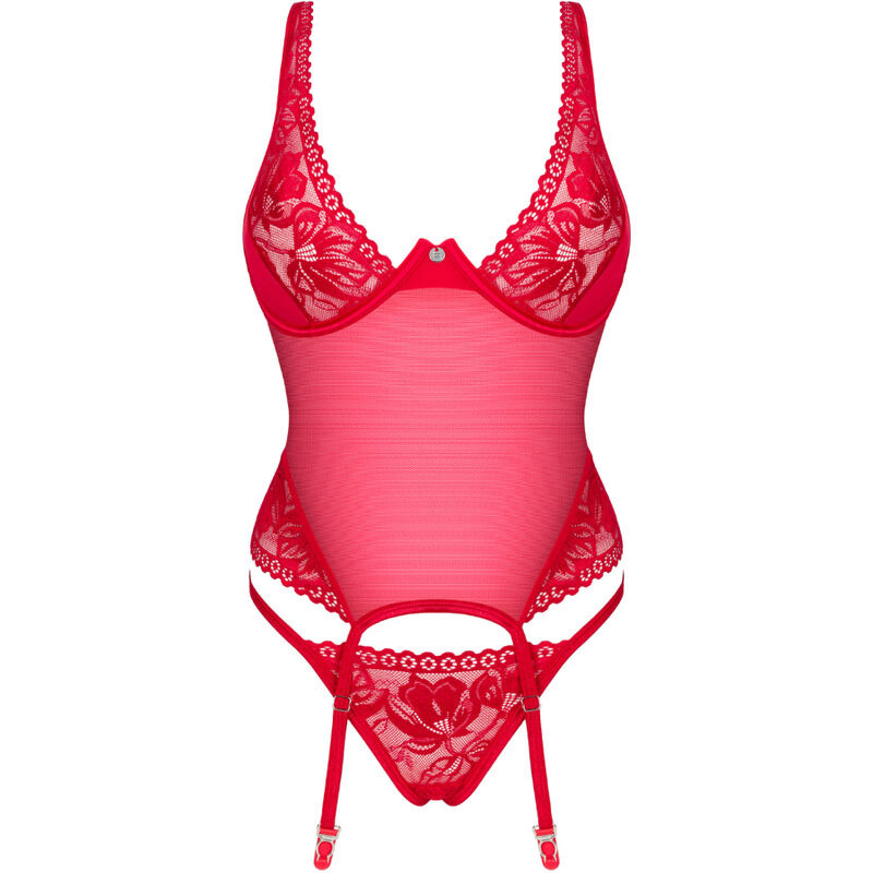 Lacelove Corset Rojo