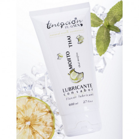 Lubricante con Sabor Mojito Thai 80 ml