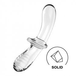 Satisfyer Double Crystal Transparente