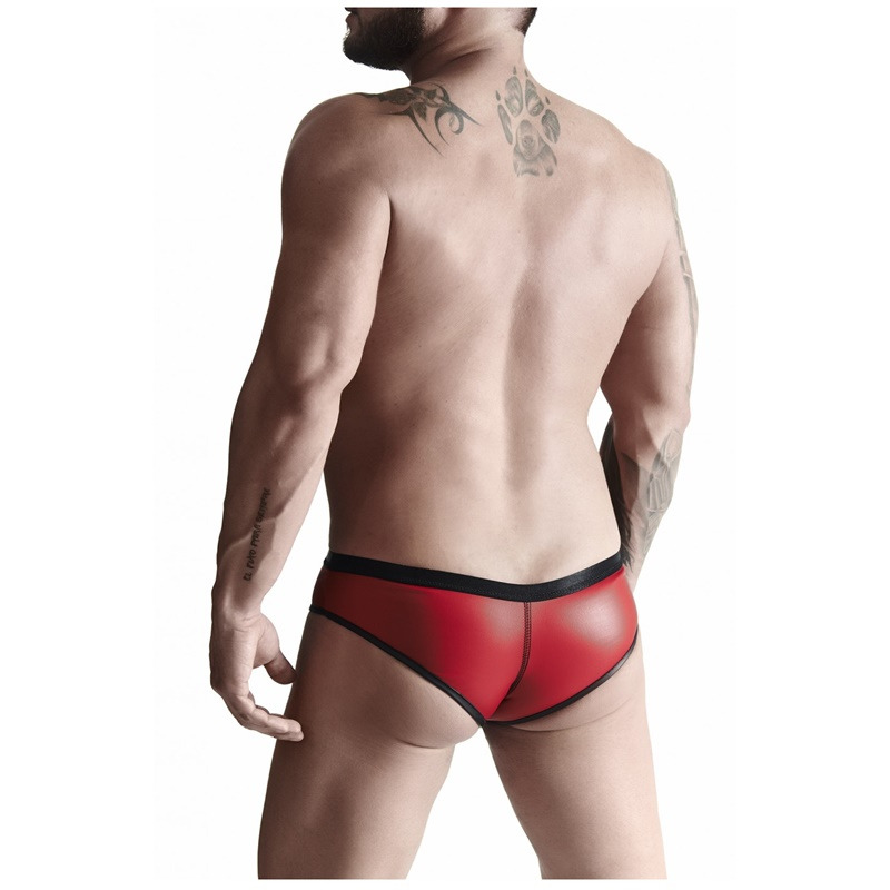 Slip Brasileño Wetlook Rojo