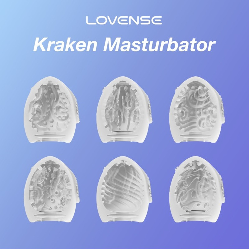 Lovense Kraken Masturbador Masculino Pack 6 Uds