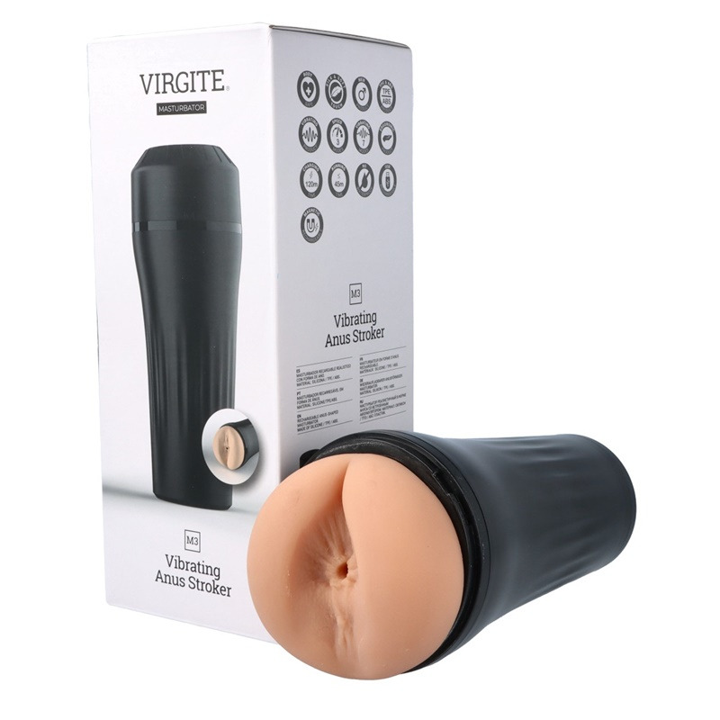 Masturbador M3 Vibrador Ano