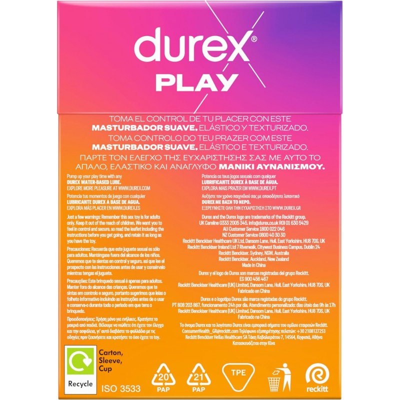 Durex Masturbador Slide & Ride