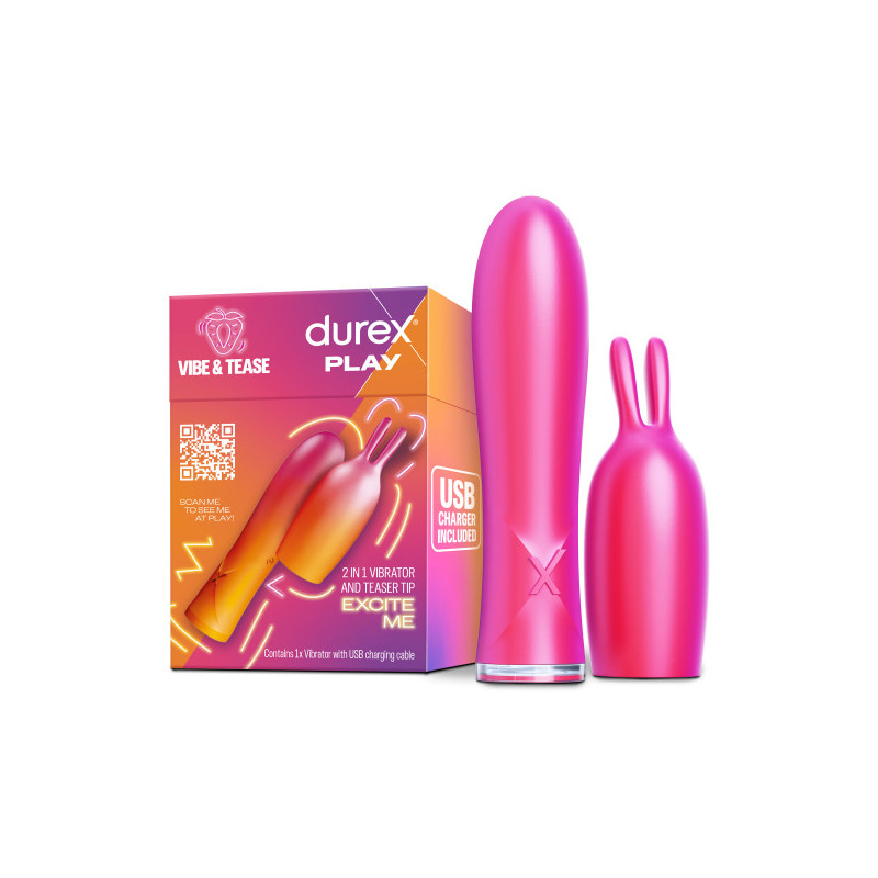 Durex Conejito vibrador Vibe & Tease