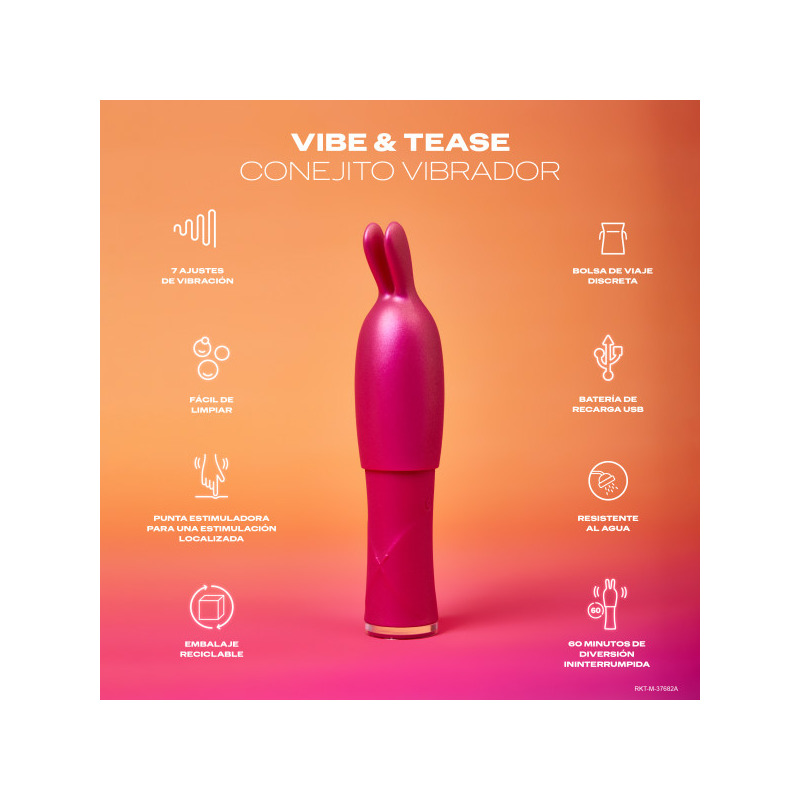 Durex Conejito vibrador Vibe & Tease