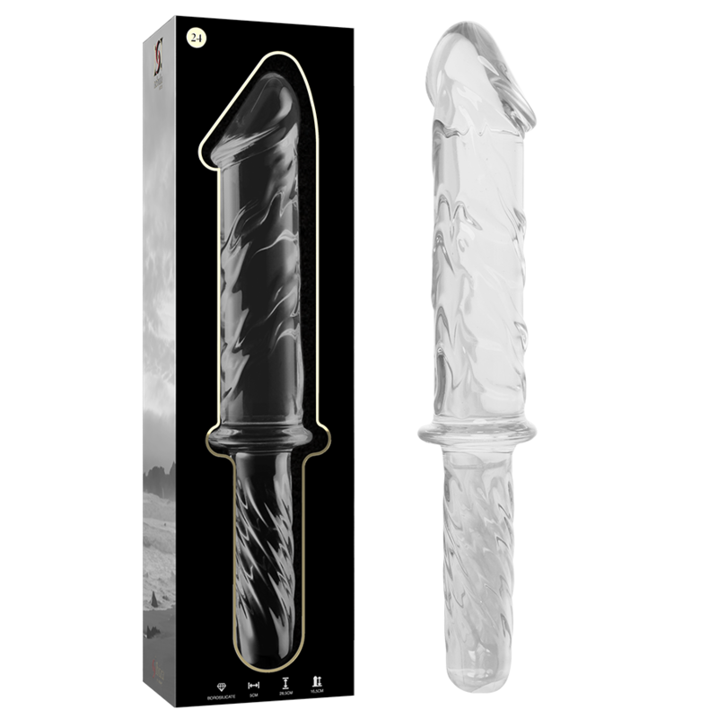 Dildo Cristal Modelo 24 Transparente