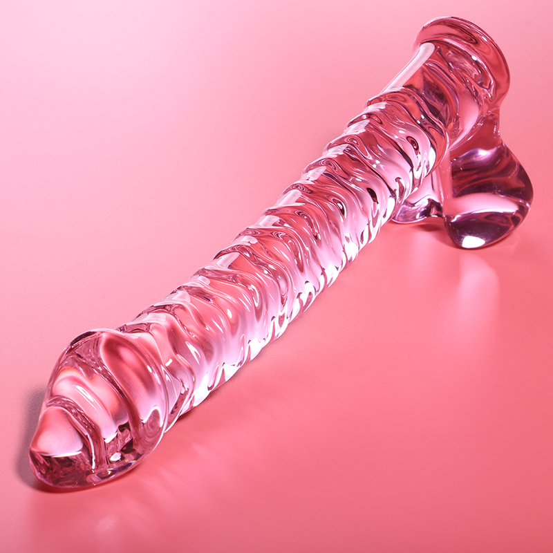 Dildo Cristal Modelo 23 Rosa