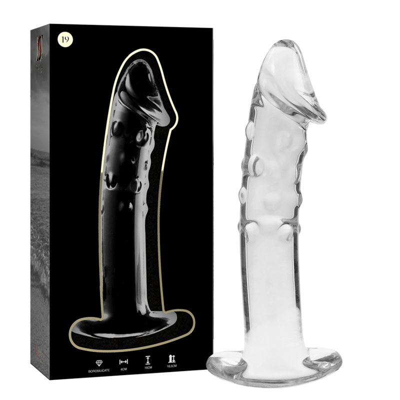 Dildo Cristal Modelo 19 Transparente