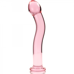 Dildo Cristal Modelo 18 Rosa