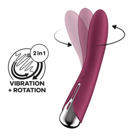 Satisfyer Spinning Vibe 1 Rojo