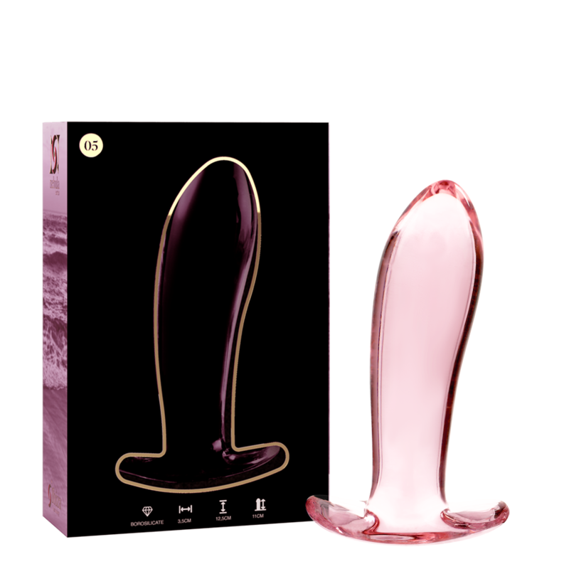 Plug Cristal Modelo 5 Rosa