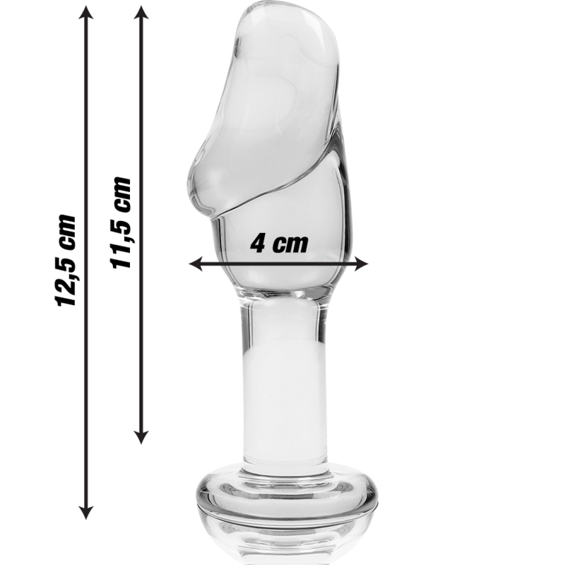 Plug Cristal Modelo 6 Transparente