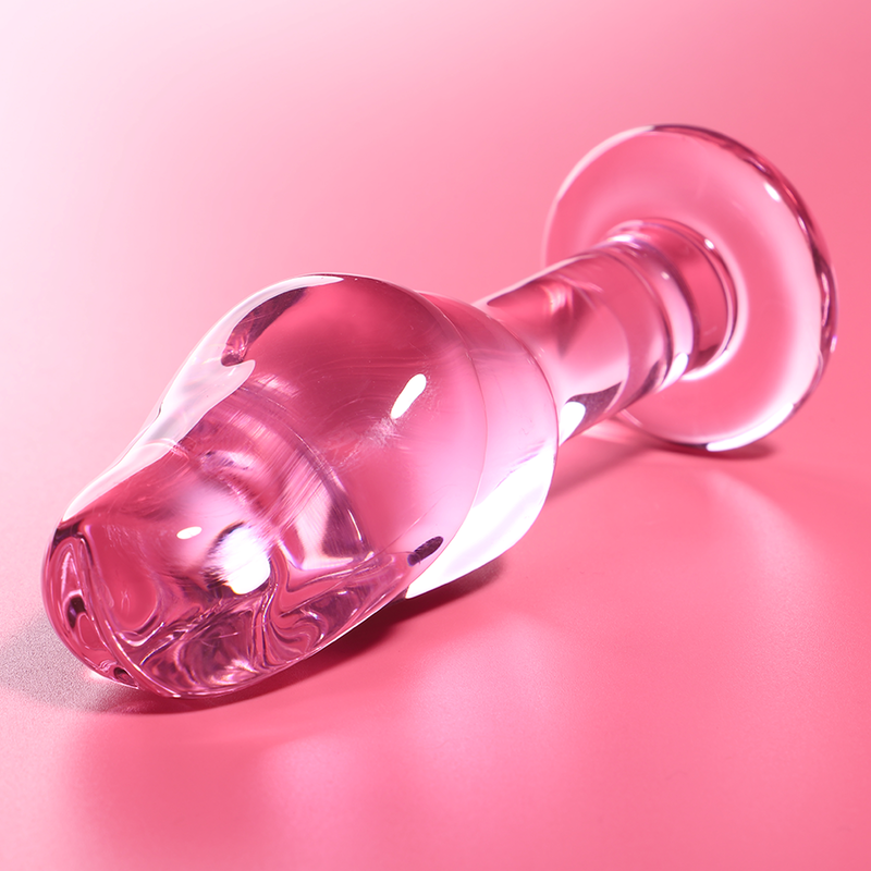 Plug Cristal Modelo 6 Rosa