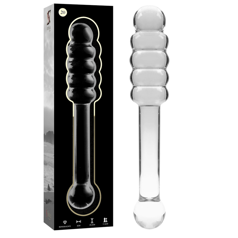 Dildo Cristal Modelo 20 Transparente