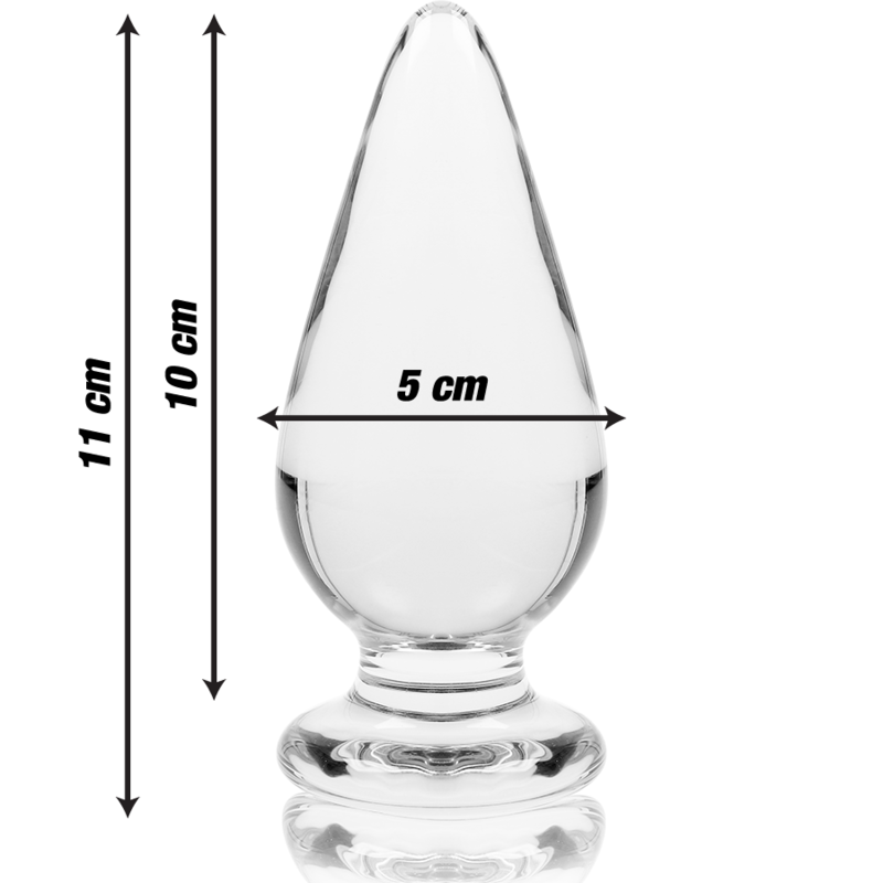 Plug Cristal Modelo 4 Transparente