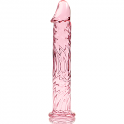 Dildo Cristal Modelo 12 Rosa