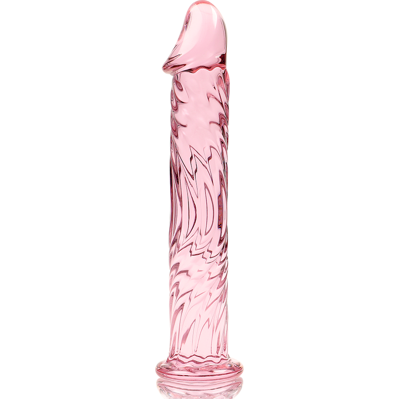 Dildo Cristal Modelo 12 Rosa