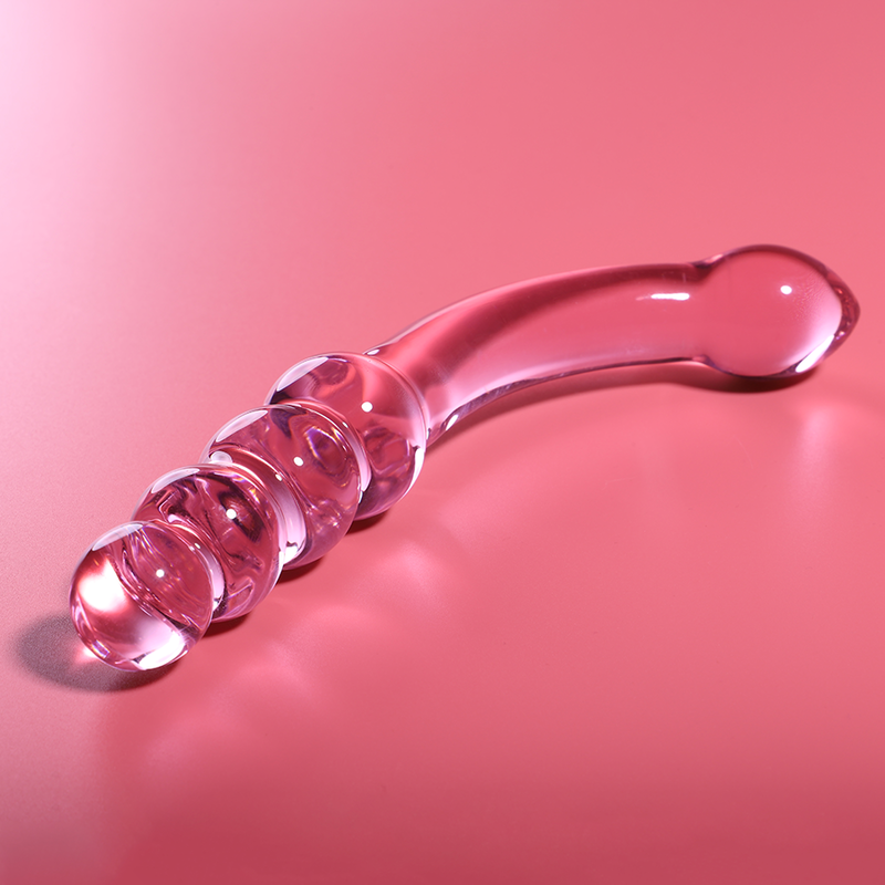 Dildo Cristal Modelo 14 Rosa