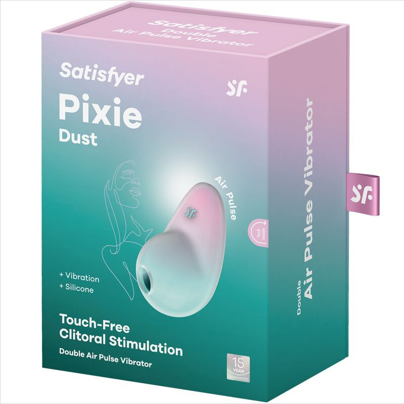 Satisfyer Pixie Dust Azul y Rosa