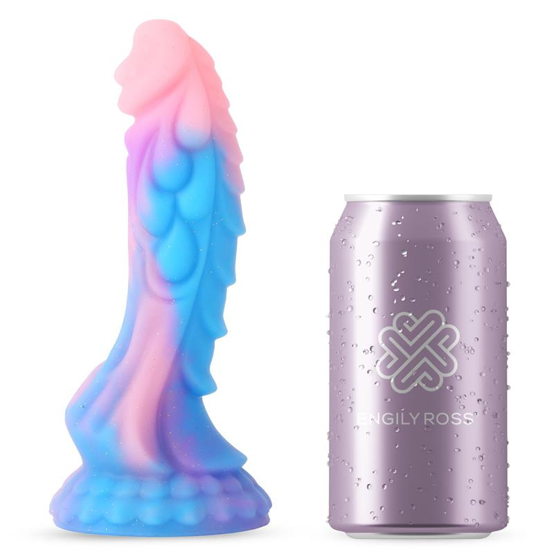 Dildo Dragón Brilla en la Oscuridad 18 cm