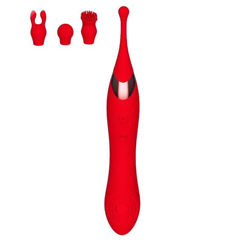 Onax Estimulador Doble Vibrador de Punto y Doble Pulsación USB