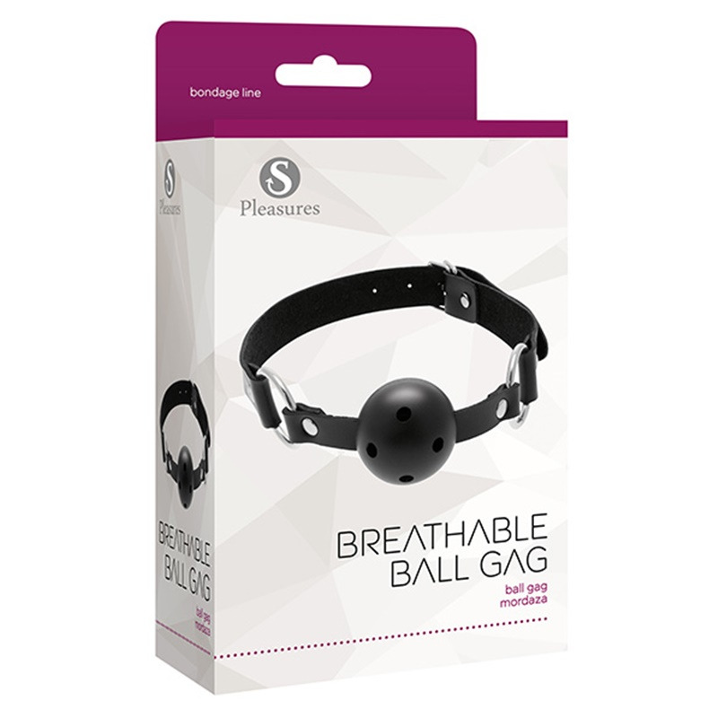 Breathable Ball Gag Black