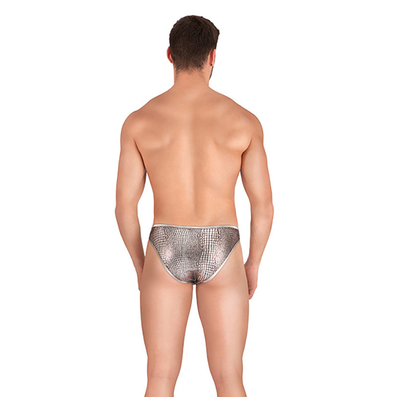 Slip Animal Print Plateado