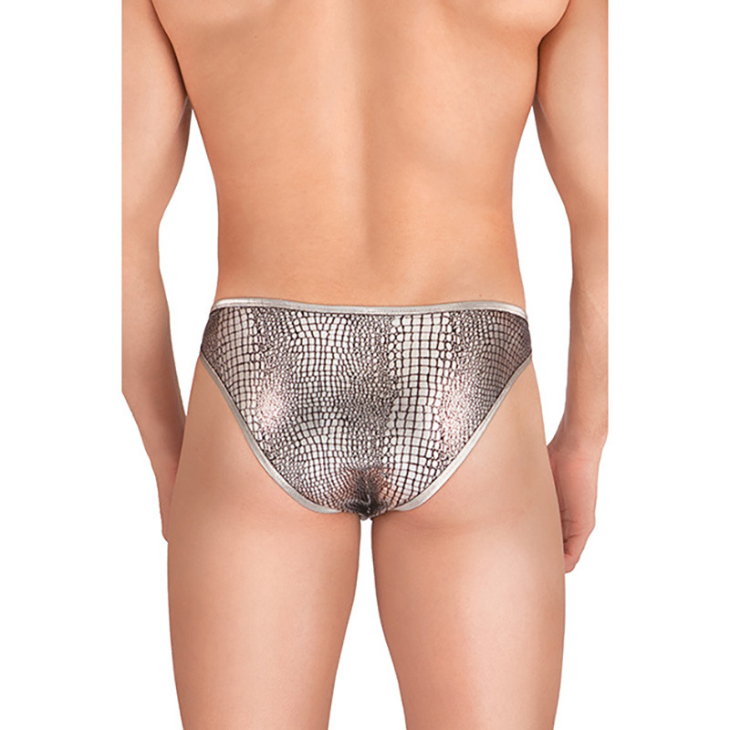 Slip Animal Print Plateado
