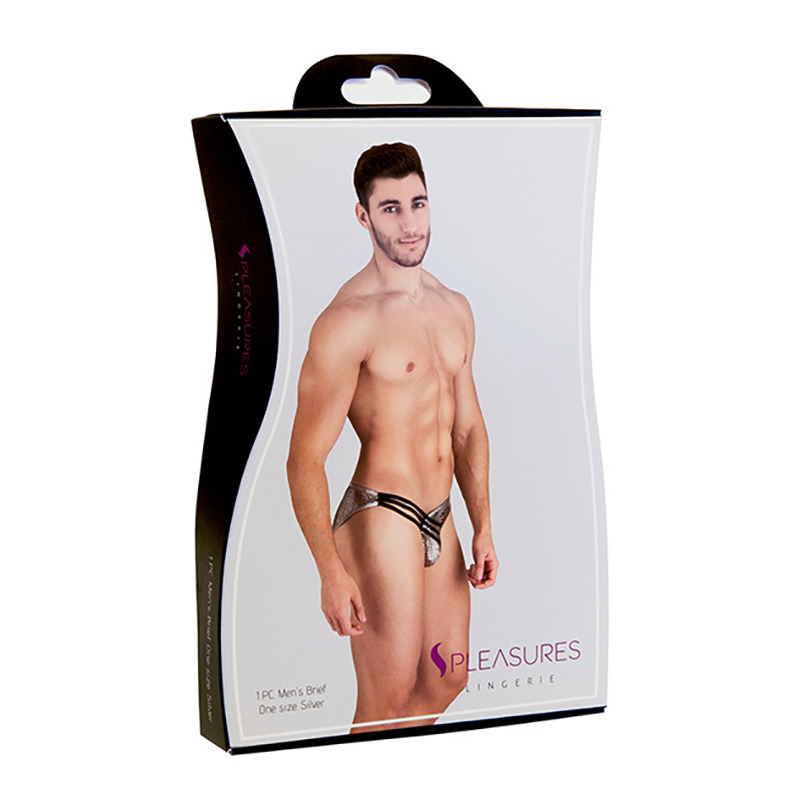 Slip Animal Print Plateado