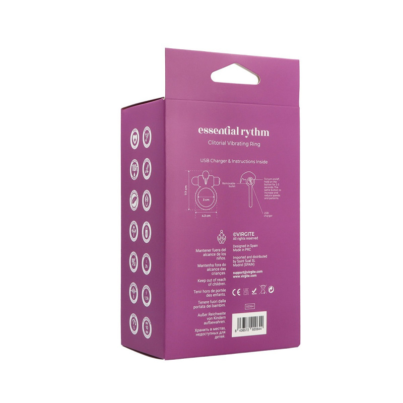 Anillo Vibrador E9 Rosa