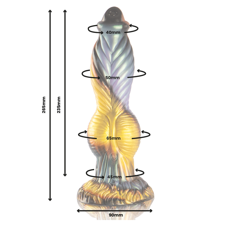 Phoenix Dildo El Resurgir del Placer Recargable Control Remoto 
