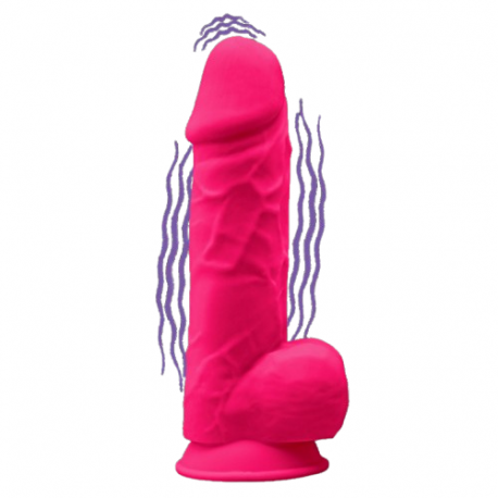 Vibrador Modelo 4 Pene Realístico Rosa 15 cm